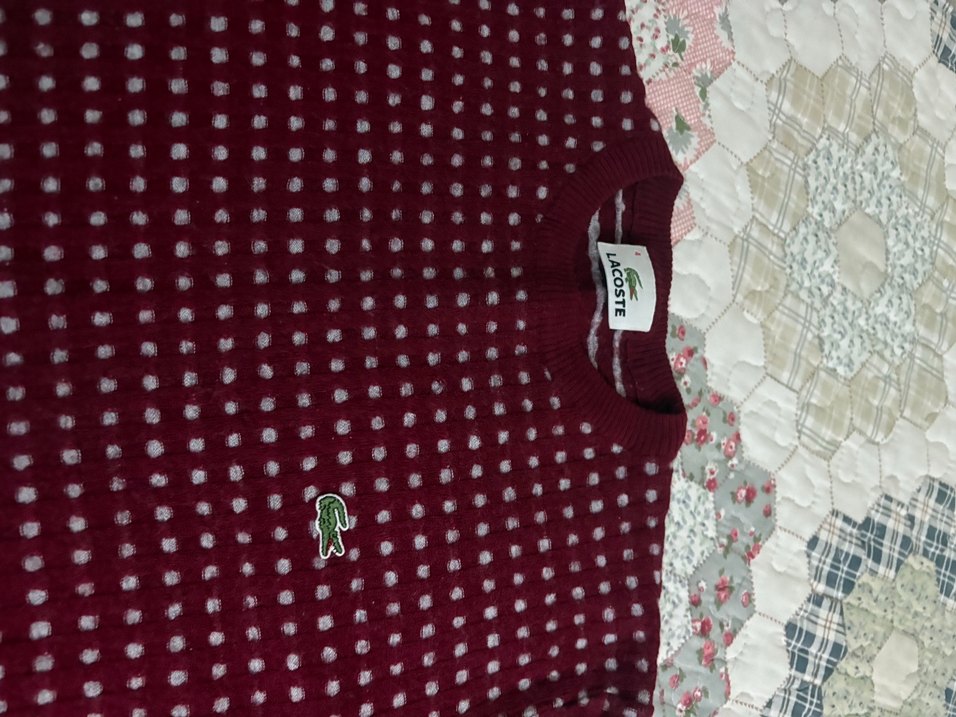 Bordo kız çocuk kazak - Görsel 2