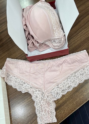 Pudra Dantelli takım iç giyim - Görsel 2