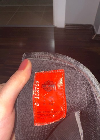 Harley Davidson Gerçek Deri Bot - Görsel 8