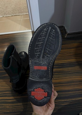 Harley Davidson Gerçek Deri Bot - Görsel 6