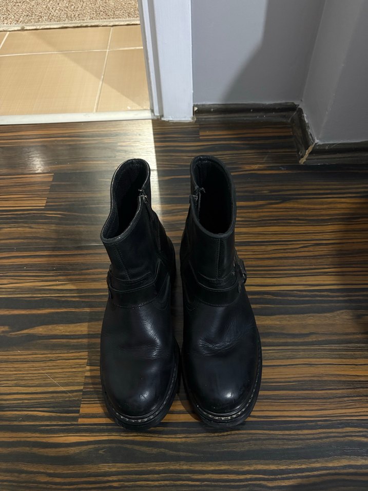 Harley Davidson Gerçek Deri Bot - Görsel 2