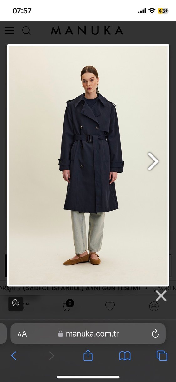 MANUKA TRENÇKOT - Görsel 3