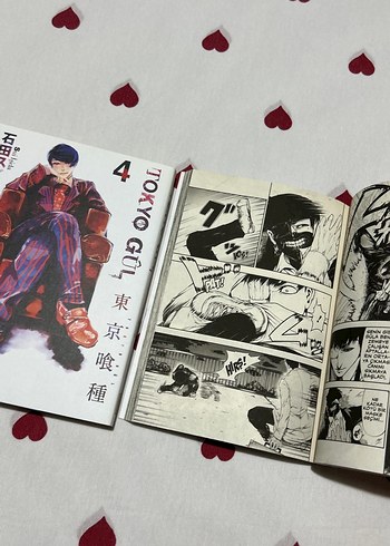 Tokyo Ghoul 3 ve 4. Cilt Manga