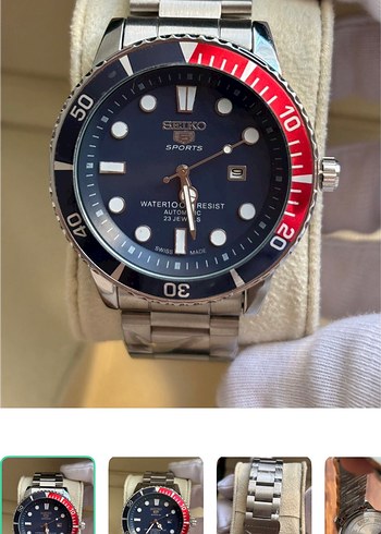 Diğer Seiko Sports Su Gecirmez Erkek Saat
