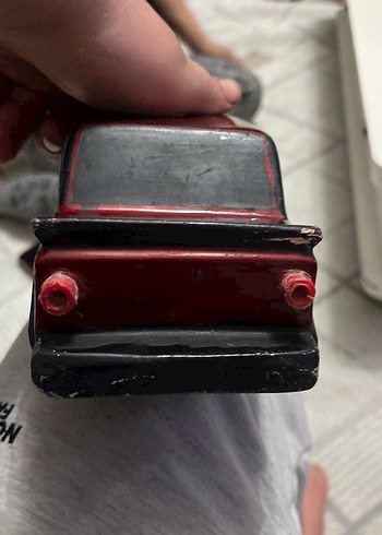 Koyu Kırmızı Oyuncak Araba - Görsel 3