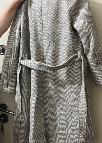 Uzun Desenli Kışlık Kaban - Görsel 4