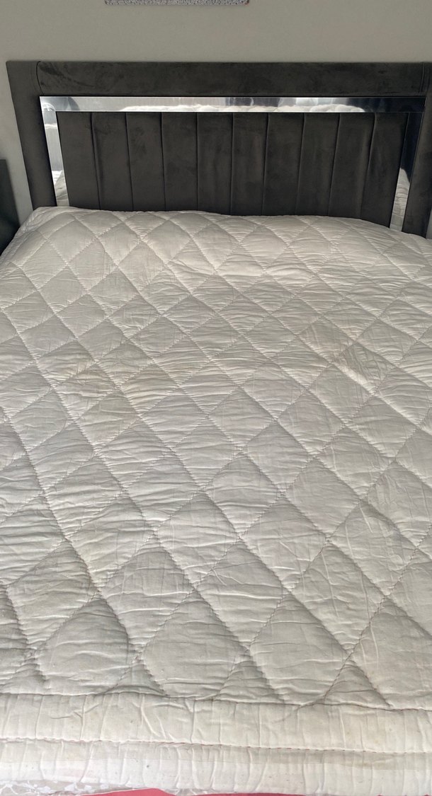 Pamuk saten yün yorgan - Görsel 2