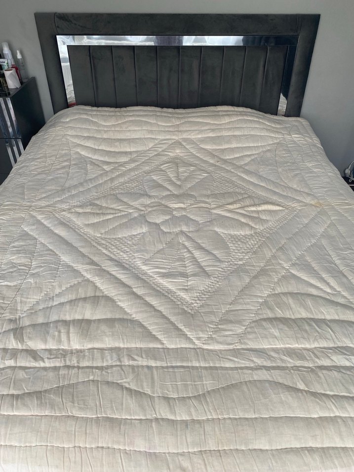 Pamuk saten yün yorgan - Görsel 2