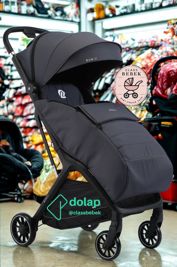 OTOMATİK TEK ELLE KATLANIR KABİN BEBEK ARABASI - Görsel 3