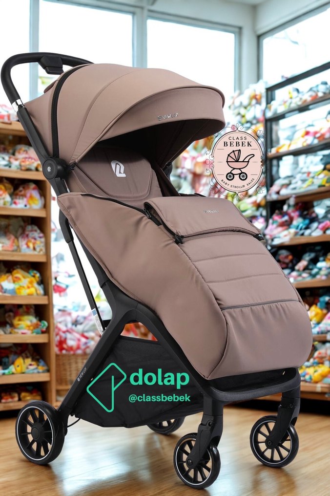 OTOMATİK TEK ELLE KATLANIR KABİN BEBEK ARABASI - Görsel 2