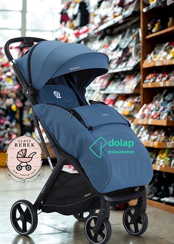 OTOMATİK TEK ELLE KATLANIR KABİN BEBEK ARABASI - Görsel 5