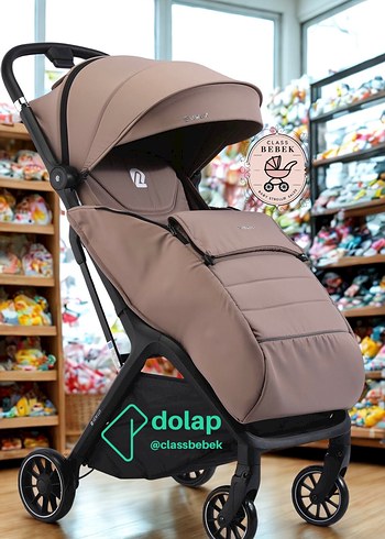 OTOMATİK TEK ELLE KATLANIR KABİN BEBEK ARABASI - Görsel 3