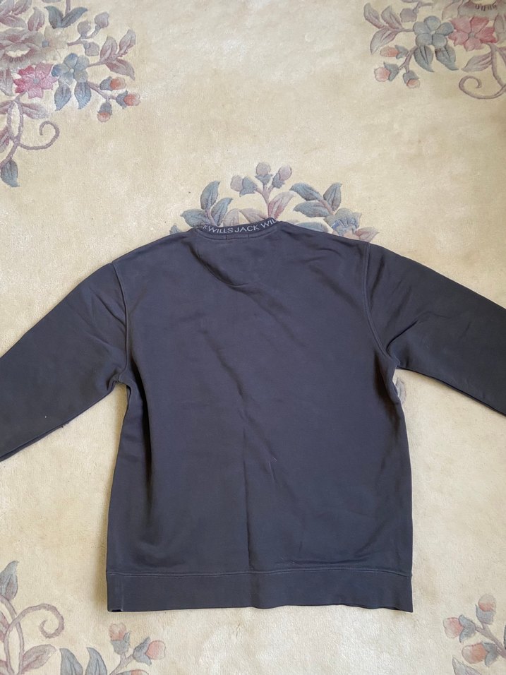Jack Wills Gri Uzun Kollu Sweatshirt - Görsel 2