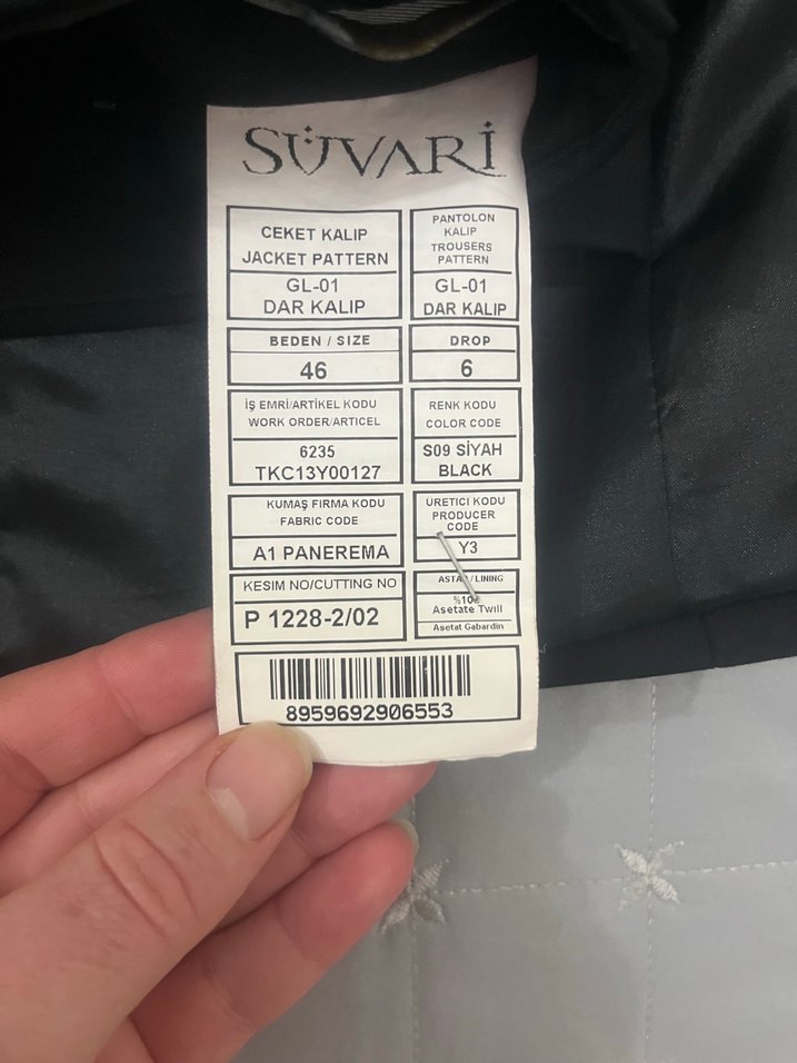 Klasik Siyah Erkek Takım Ceket - Görsel 3