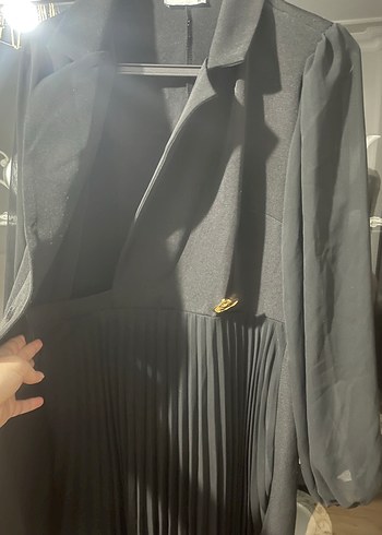 Siyah Elbise - Görsel 6