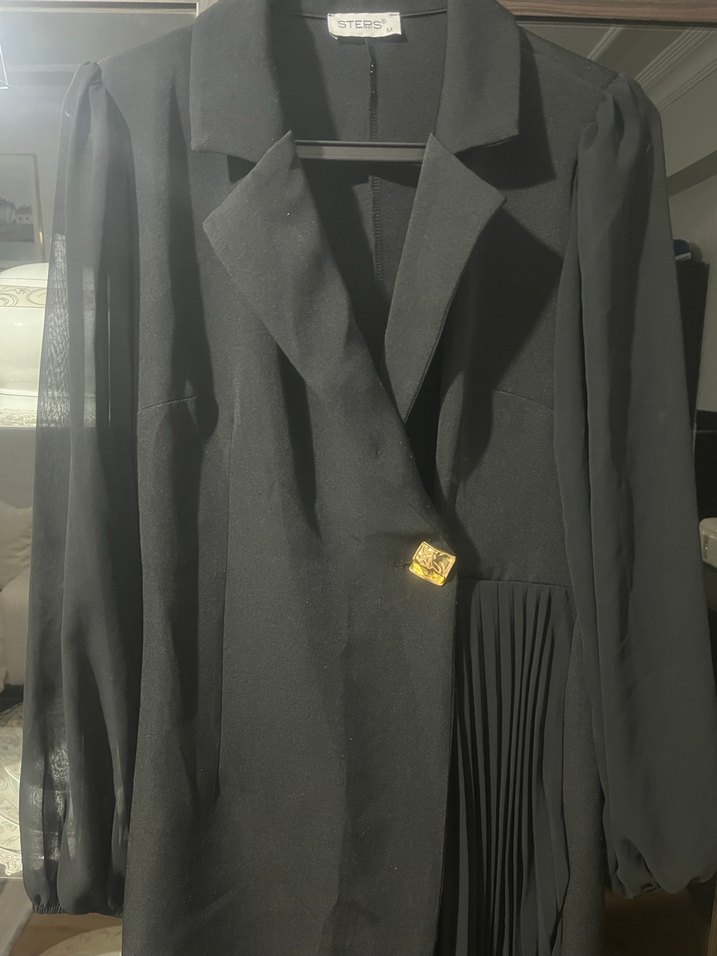 Siyah Elbise - Görsel 2