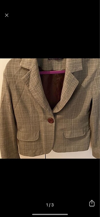 Blazer ceket