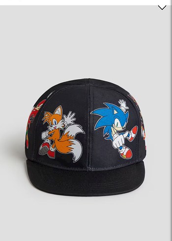 renkli Sonic çocuk şapka