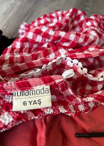 Zara Kids Beyaz Baskılı Çocuk elbise 9-10 Yaş - Görsel 12