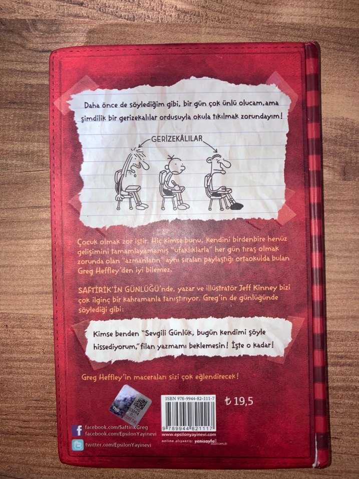 Saftirik Greg'in Günlüğü - Jeff Kinney - Görsel 2