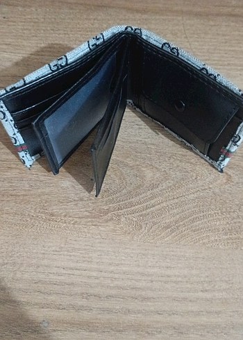 Gri Desenli Erkek Cüzdan - Görsel 2