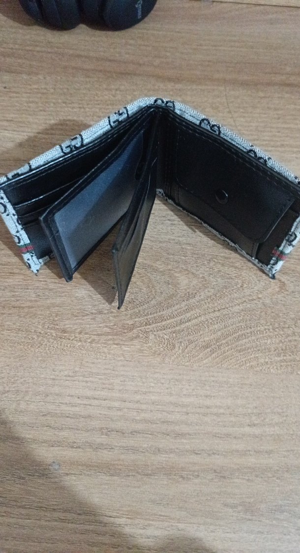 Gri Desenli Erkek Cüzdan - Görsel 2