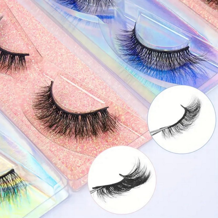 Işıltılı Takma Kirpik - Görsel 3