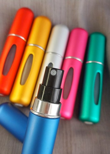 Renkli Kadın Parfüm Şişesi - Görsel 2