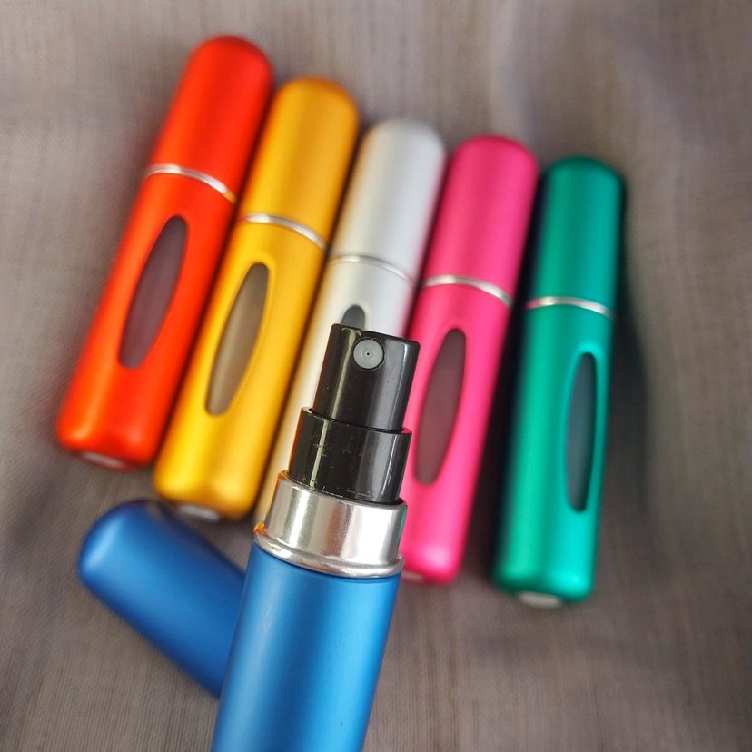 Renkli Kadın Parfüm Şişesi - Görsel 2