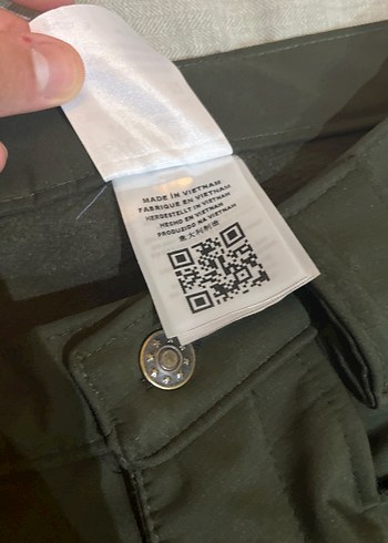 Kemerli Koyu Kahverengi Erkek Spor Pantolon - Görsel 7