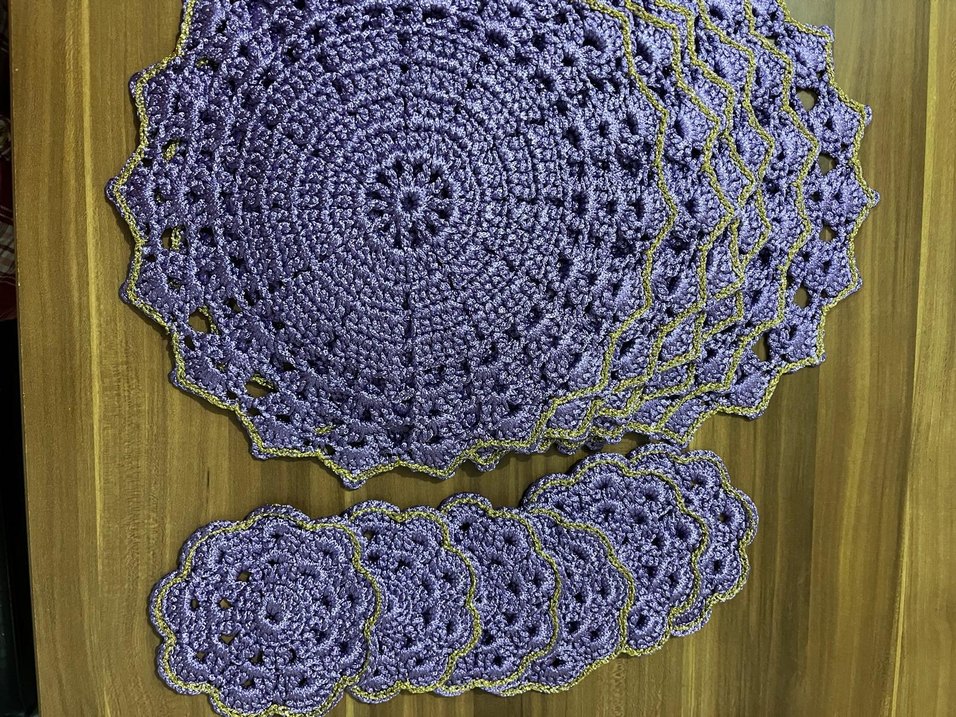 Nurgül el işi Bohem Dekoratif Amerikan Servis - Görsel 4