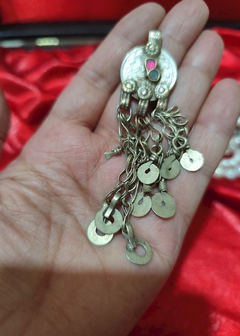 vintage otantik Osmanlı gümüşü alpaka - Görsel 4