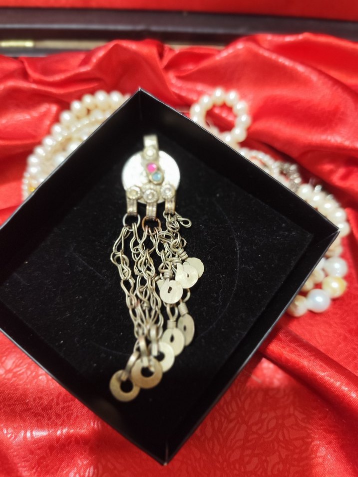 vintage otantik Osmanlı gümüşü alpaka - Görsel 2