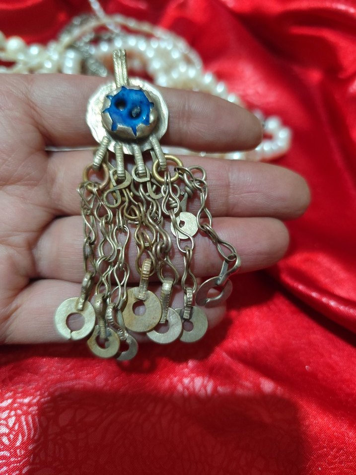 vintage otantik alpaka el işçiliği - Görsel 4