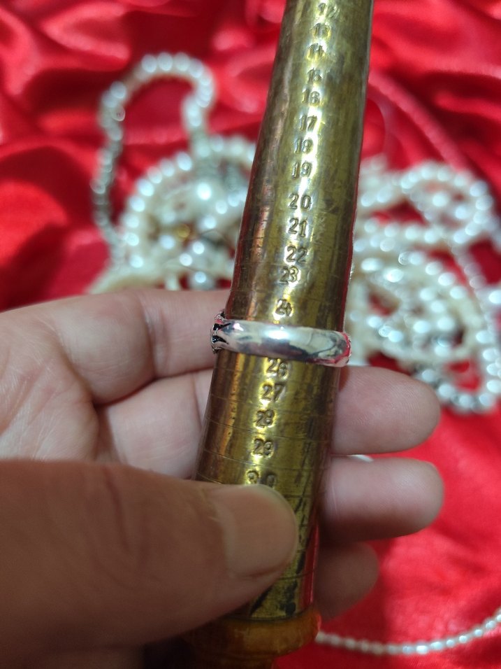 vintage gümüş yeşim taşlı erkek yüzüğü - Görsel 3