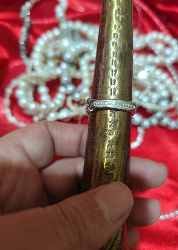 vintage gümüş akik taşlı erkek yüzük - Görsel 3