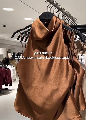 ZARA Halter Yaka Bluz - Görsel 3