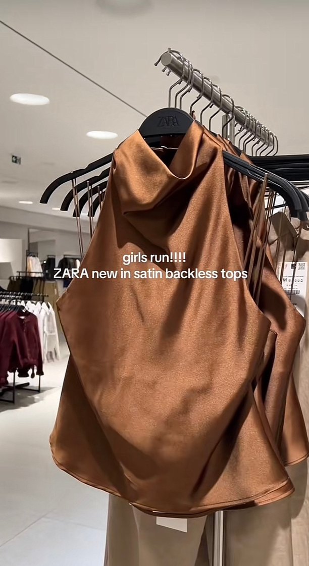 ZARA Halter Yaka Bluz - Görsel 3