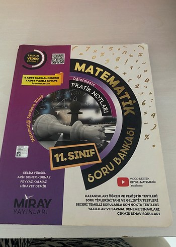 11. Sınıf Matematik Soru Bankası - Miray Yayınları