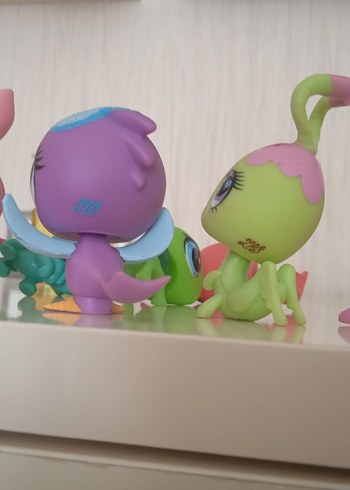 lps renkli Mini Aksiyon Figürleri Seti
