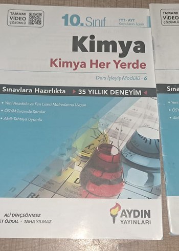 10. Sınıf Kimya Ders Kitabı - Aydın Yayınları