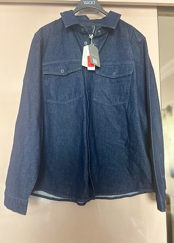 Yargıcı Kadın Lacivert Denim Gömlek Ceket - Görsel 2