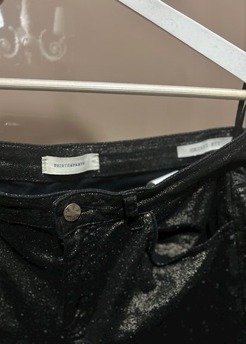 Yargıcı Siyah Sim Baskılı Pantolon - Görsel 3