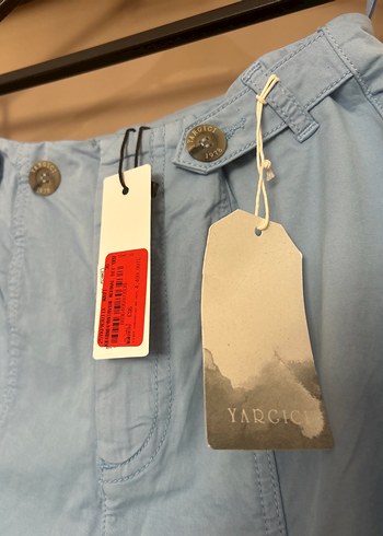 Yargıcı -Kadın Açık Mavi Düğmeli Denim Pantolon - Görsel 4