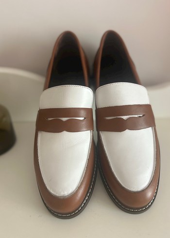Yargıcı Klasik Kahverengi Kadın Loafer - Görsel 3