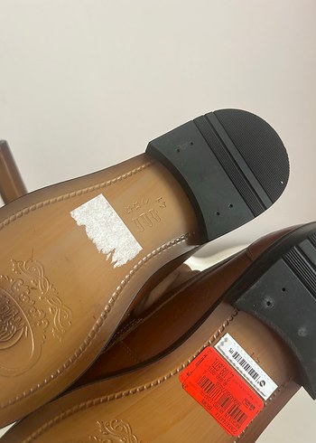 41 Beden kahverengi Renk Yargıcı Klasik Kahverengi Kadın Loafer