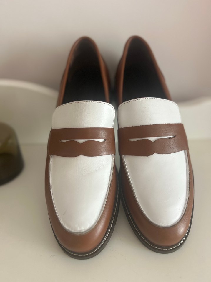 Yargıcı Klasik Kahverengi Kadın Loafer - Görsel 3