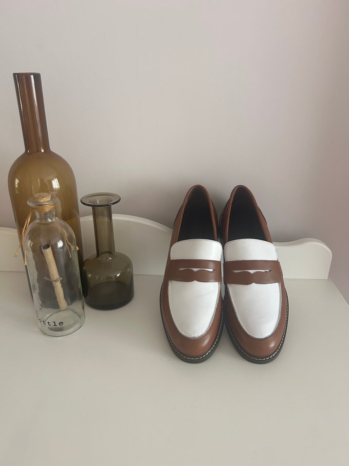 Yargıcı Klasik Kahverengi Kadın Loafer - Görsel 2