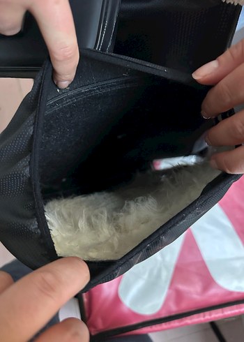 Fermuarlı siyah  Motosiklet el koruyucu - Görsel 3