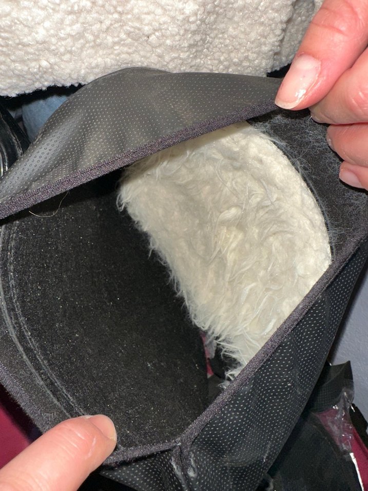 Fermuarlı siyah  Motosiklet el koruyucu - Görsel 2